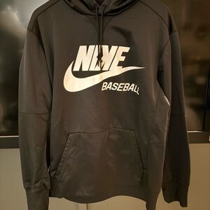 Nike Black Sweatshirt Hoodie Athletic Wear